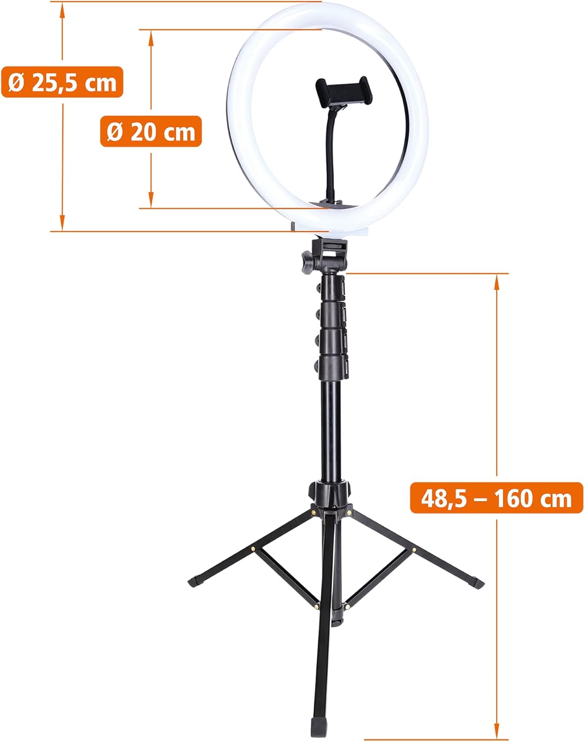 Rollei - Lumis Comfort Ring Light Bi-Color