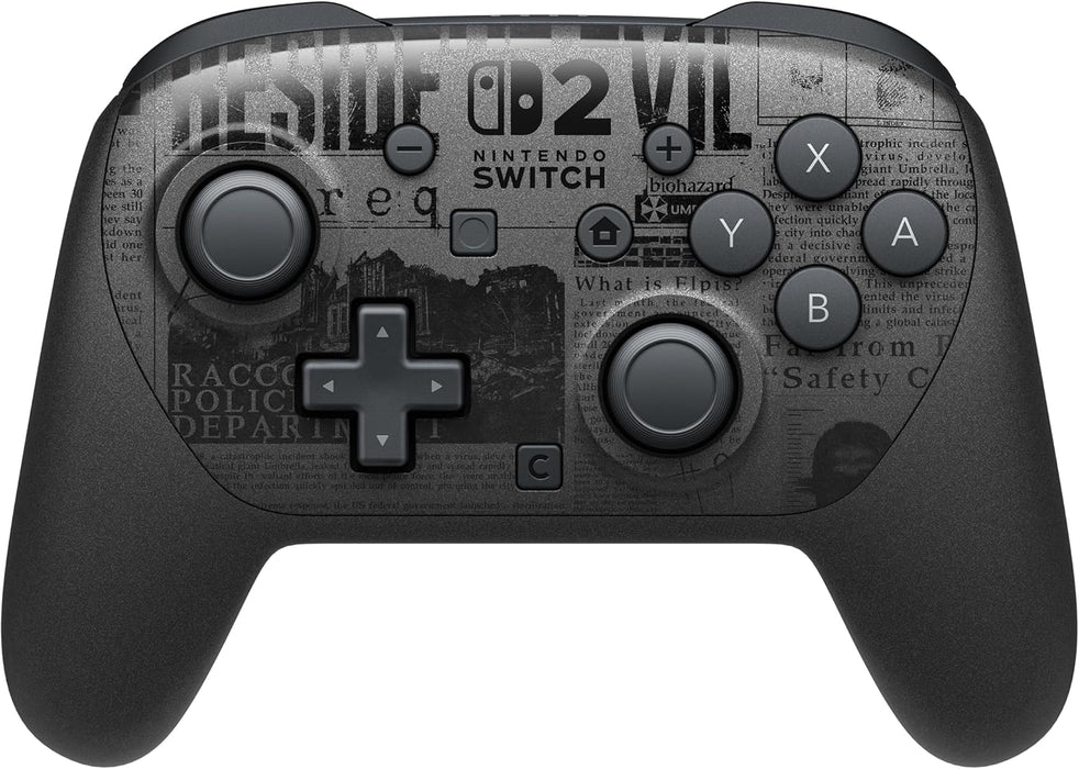 Nintendo Switch 2 Pro Controller Resident Evil Requiem Edition