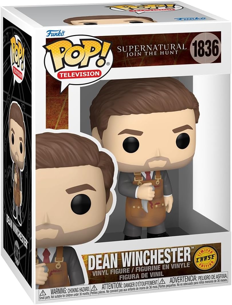 Funko POP! Television: Supernatural - Dean Winchester - Michael - 1 in 6 chance of rare chase variant - Styles may vary - Collectable Vinyl Figure - Gift Idea - Official Merchandise