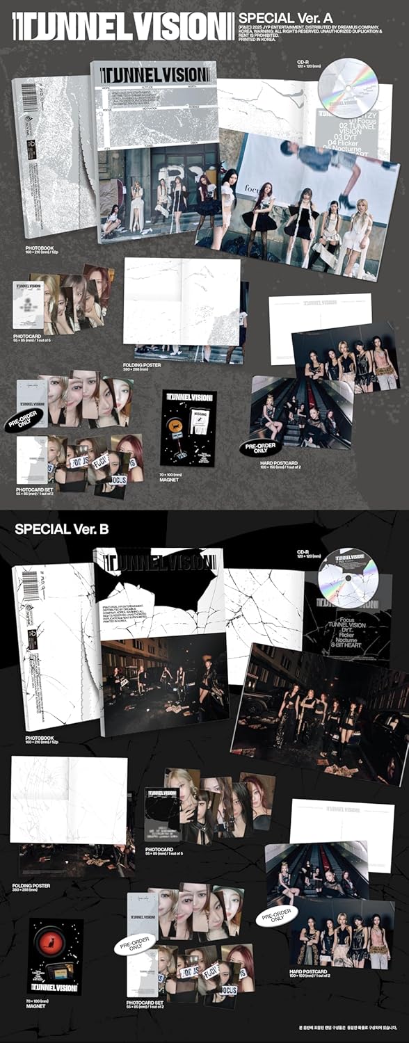 Tunnel Vision - Special Version - incl. 52pg Photobook, Photocard, Folding Poster + Magnet