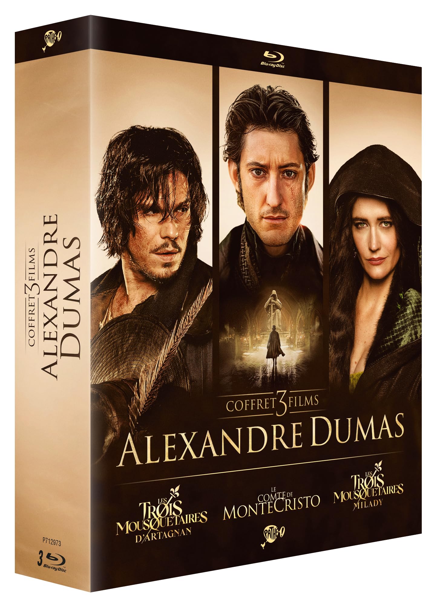 Le Comte de Monte Cristo + Les Trois Mousquetaires : D'Artagnan & Milady