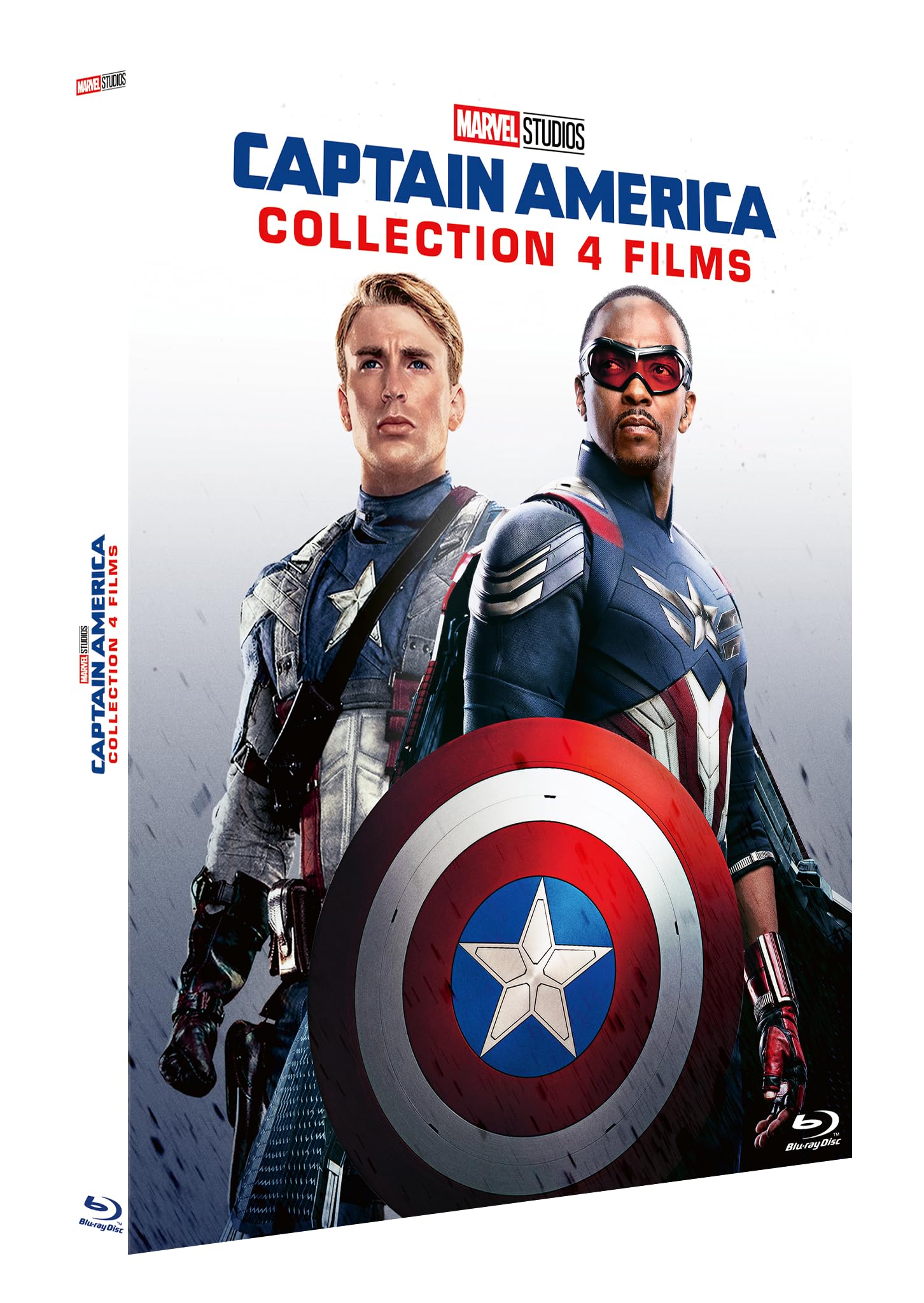 Captain America - 4 Films - 4 Bd  - (French Edition)