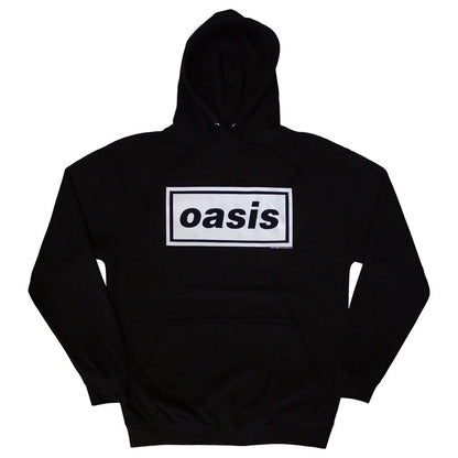 Rock Off officially licensed products Oasis Decca Band Logo Pullover Felpa con Cappuccio