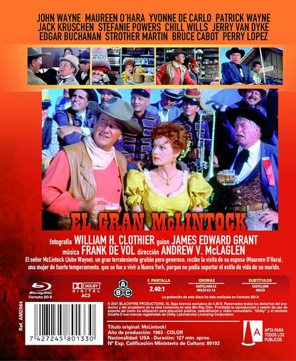 El gran McLintock (Bd-R) (Blu-ray) (McLintock