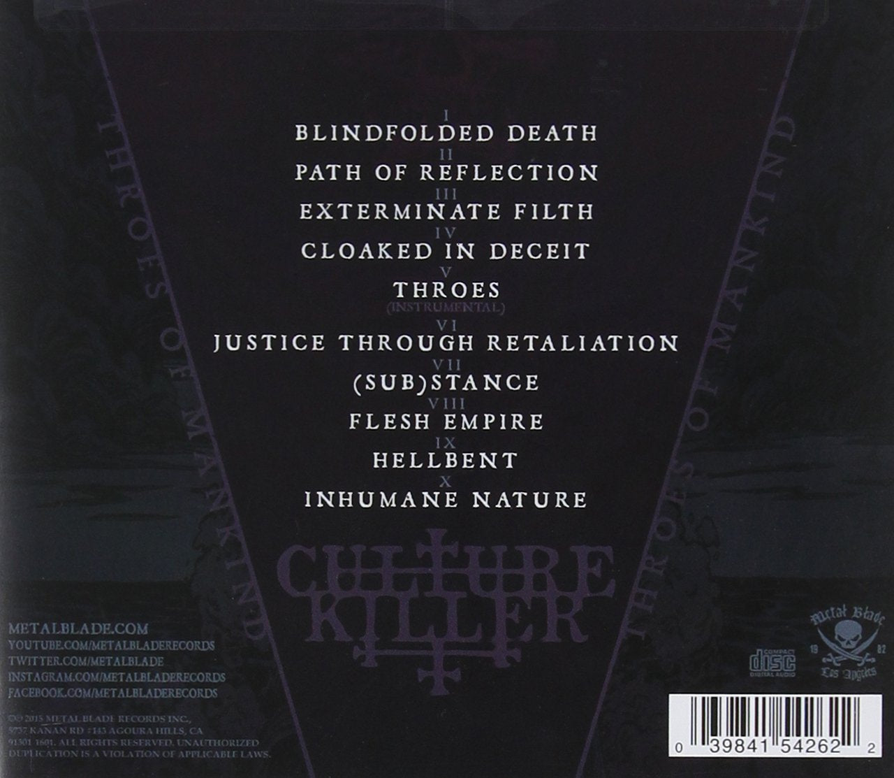 Culture Killer-Throes Of Mankind
