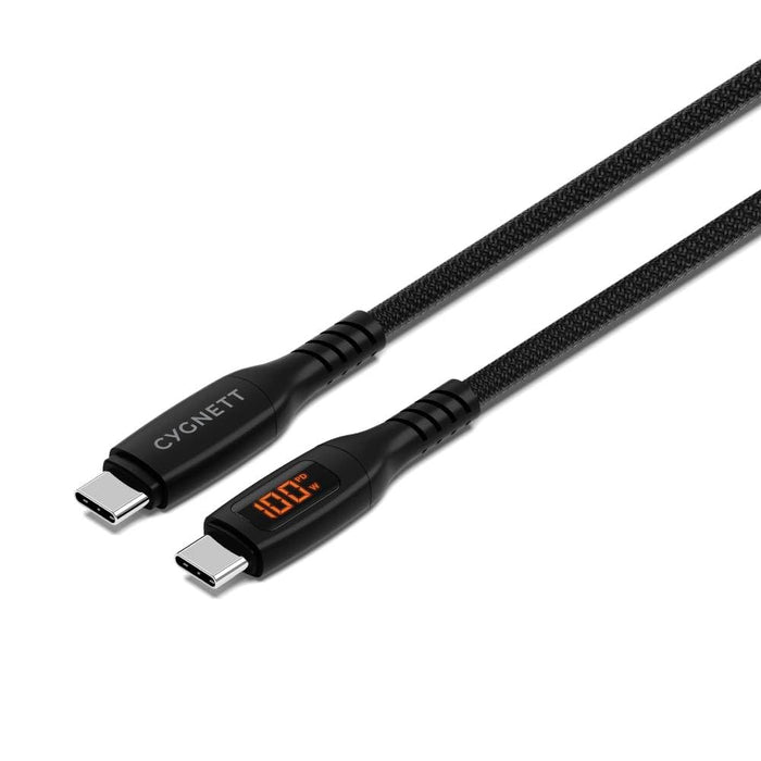 Cable Usb-C With Led 1Mt Bk