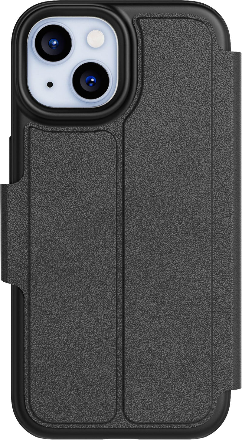 Tech21 EvoLite Wallet for iPhone 15 - Impact Protection Case - 3 card slots - Black