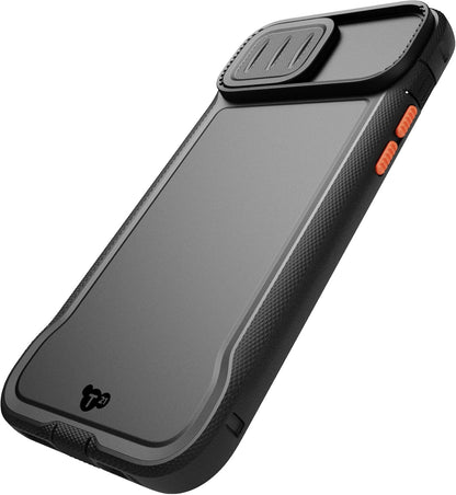 Tech21 Evo Max case for iPhone 15 Plus -Compatible with MagSafe - Impact Protection Case - Lanyards included - Black