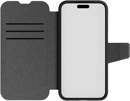 Tech21 EvoWallet Case for iPhone 15 Pro Max, Black