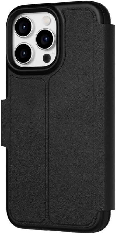 Tech21 EvoWallet Case for iPhone 15 Pro Max, Black