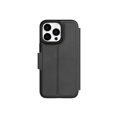 Tech21 EvoWallet Case for iPhone 15 Pro Max, Black