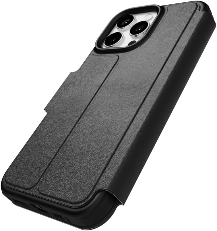 Tech21 EvoWallet Case for iPhone 15 Pro Max, Black