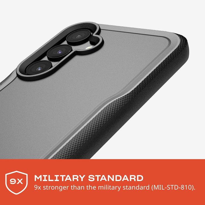 Tech21 Evo Pro Samsung S24+ Case: 20ft Military Drop Proof Protection, Case for Galaxy S24+ with Enhanced Camera Protection, 2 Lanyards Included for Durability and Safety - Black