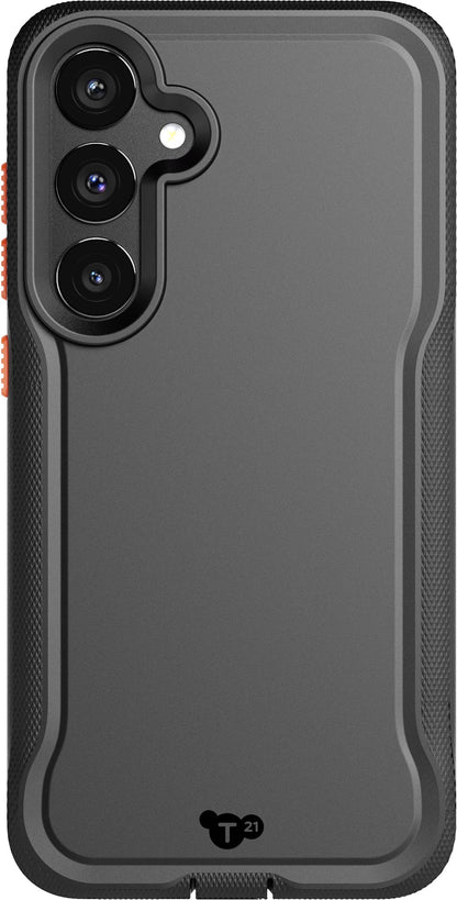 Tech21 Evo Pro Samsung S24+ Case: 20ft Military Drop Proof Protection, Case for Galaxy S24+ with Enhanced Camera Protection, 2 Lanyards Included for Durability and Safety - Black