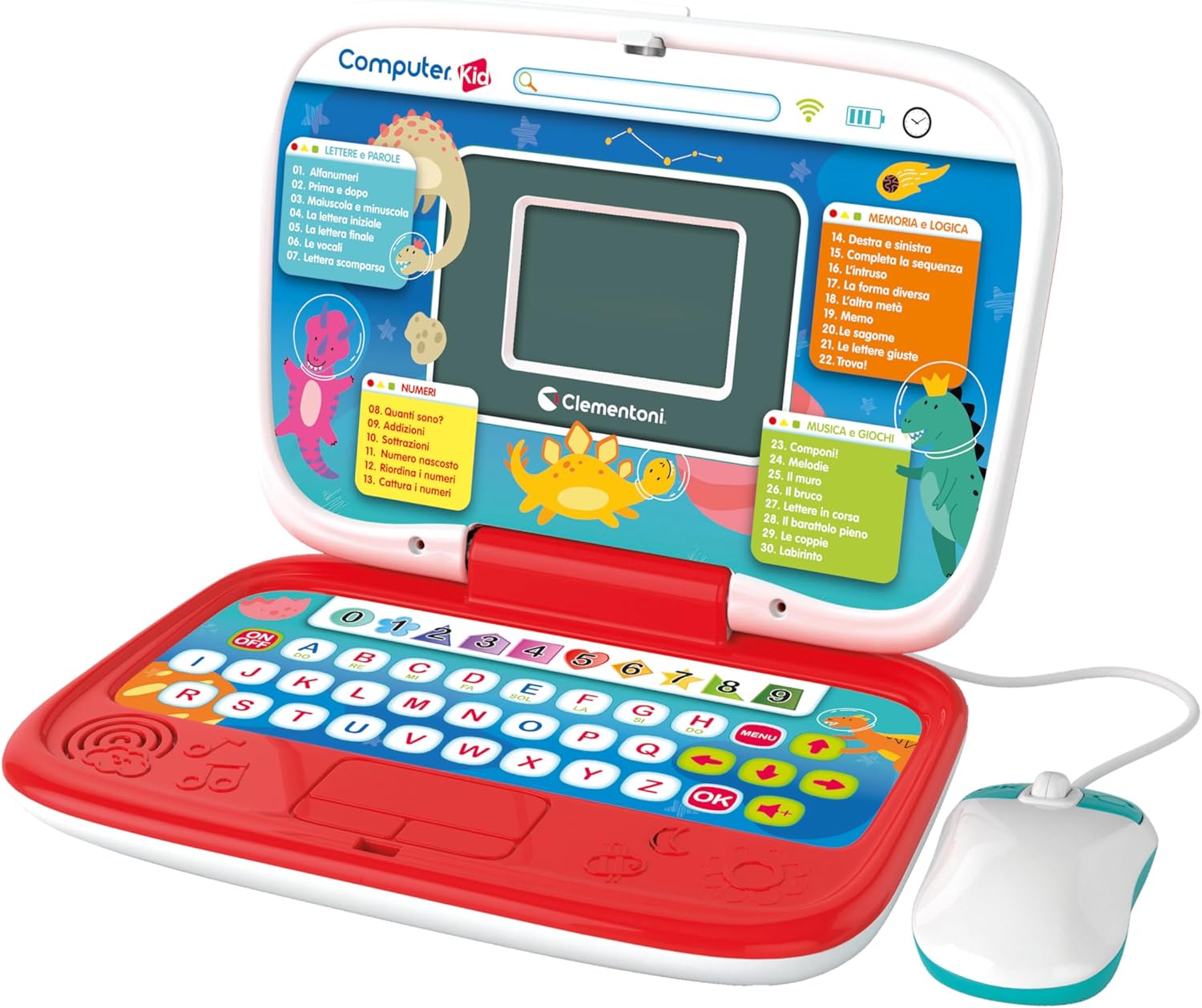 Clementoni Educativi Giochi Sapientino Ela Smart Start Laptop 4+