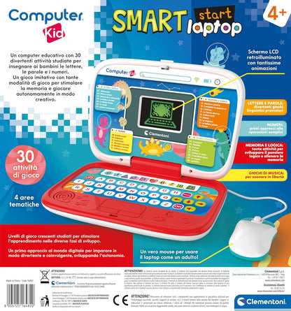 Clementoni Educativi Giochi Sapientino Ela Smart Start Laptop 4+