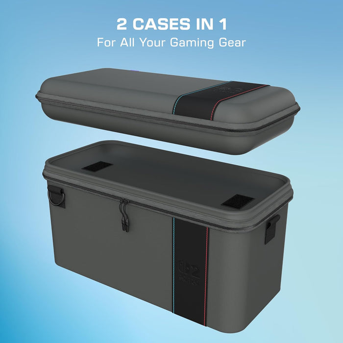 Turtle Beach - Playtrek 2-In-1 Case - Charcoal Black / Nintendo Switch 2