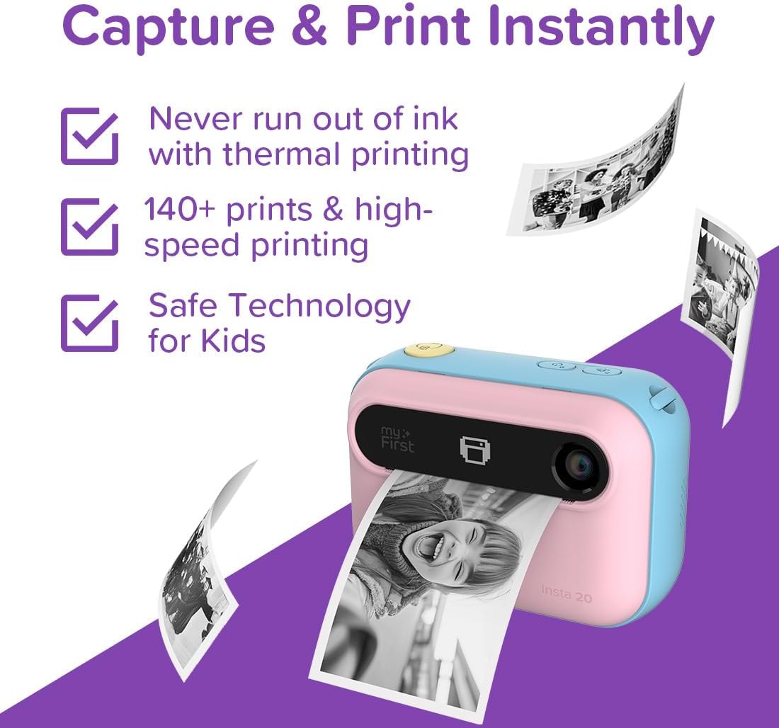 Myfirst - Camera Insta 20 Cotton Candy Mix (Fc3001Sa-Cc01)