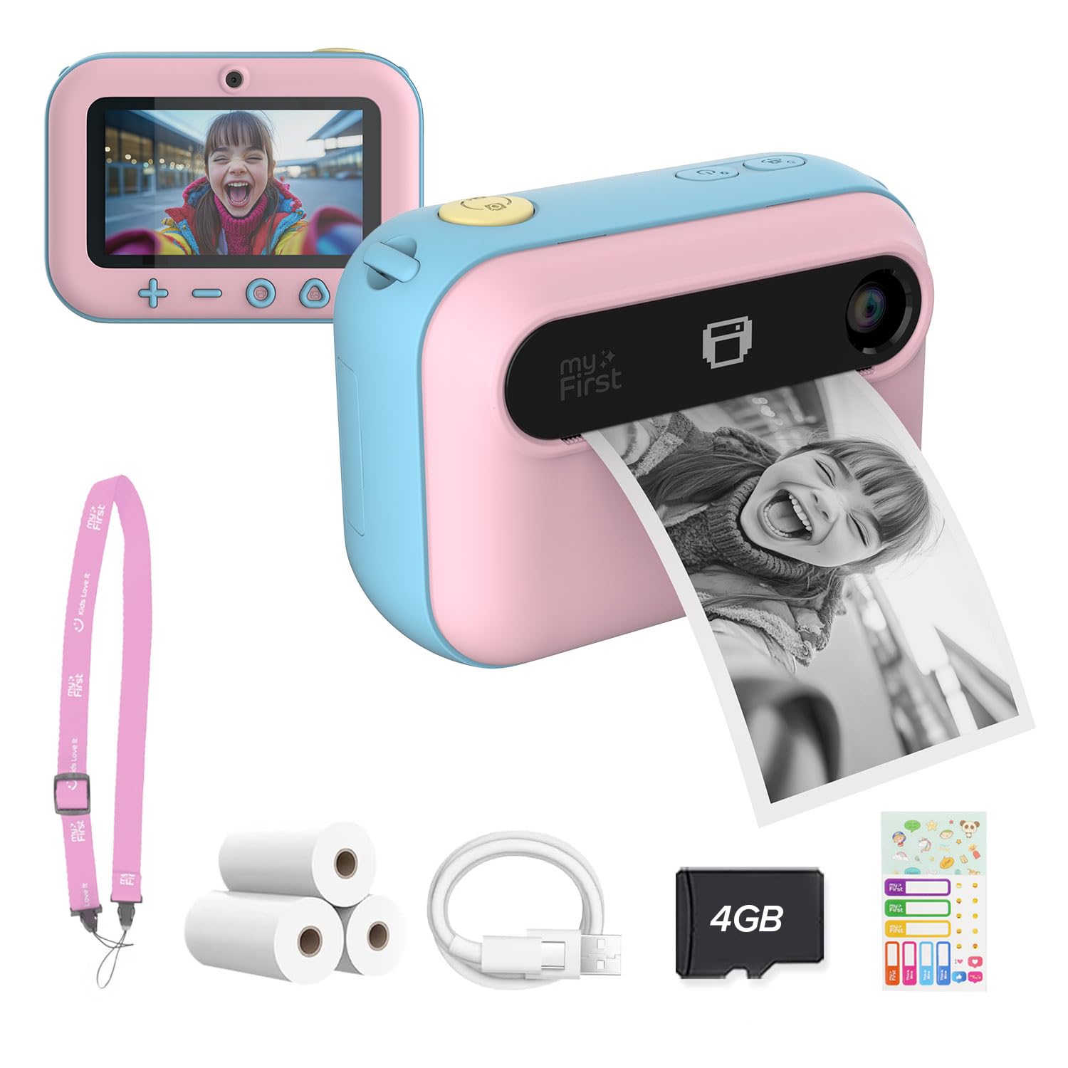 Myfirst - Camera Insta 20 Cotton Candy Mix (Fc3001Sa-Cc01)