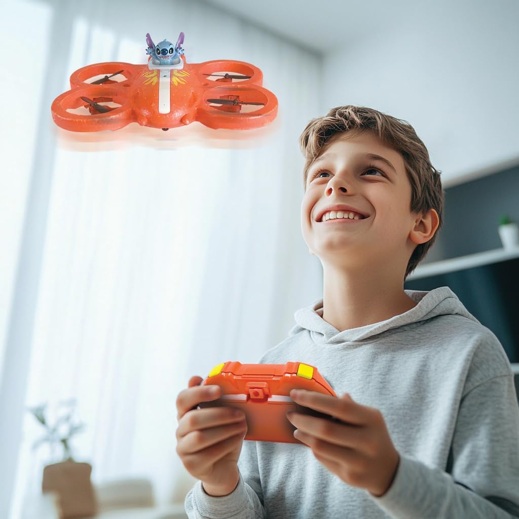 Lexibook - Stitch Flying Rc - Stitch`S Spaceship (Ufo1D)