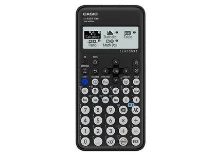 Casio fx-83GTCW+ Scientific Calculator Black (UK Version) - Upgrade from previous fx-83GTCW model