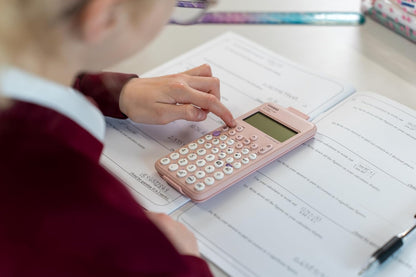 Casio fx-83GTCW+ Scientific Calculator Pink (UK Version) - Upgrade from previous fx-83GTCW model
