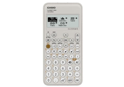 Casio fx-83GTCW+ Scientific Calculator Grey (UK Version) - Upgrade from previous fx-83GTCW model
