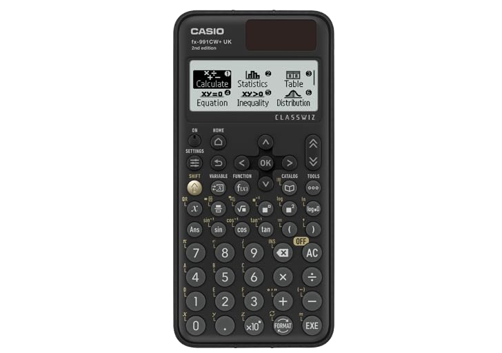 Casio fx-991CW+ Scientific Calculator (UK Version) - Upgrade from previous fx-991CW model