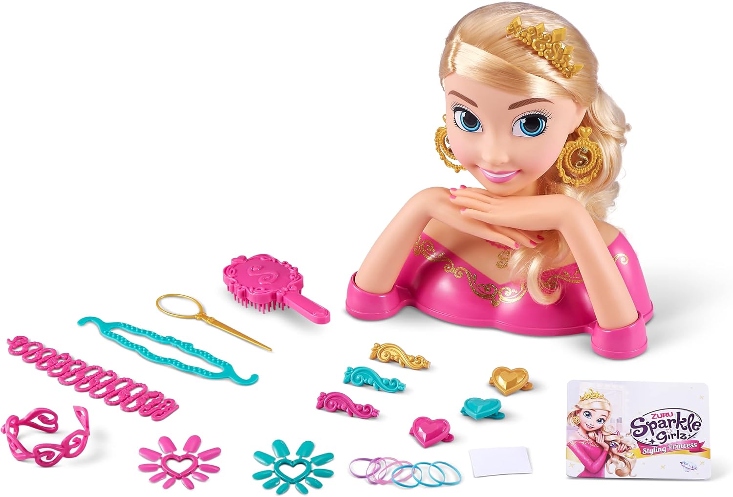 * Sparkle Girlz Princess Styling Heads