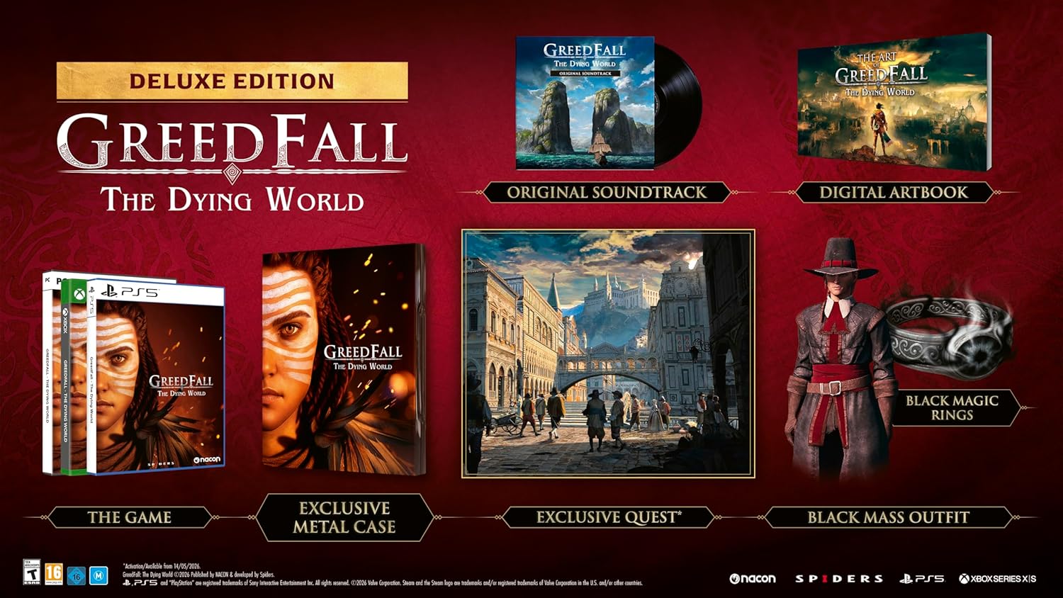 Greedfall: The Dying World - Deluxe Edition (PS5)
