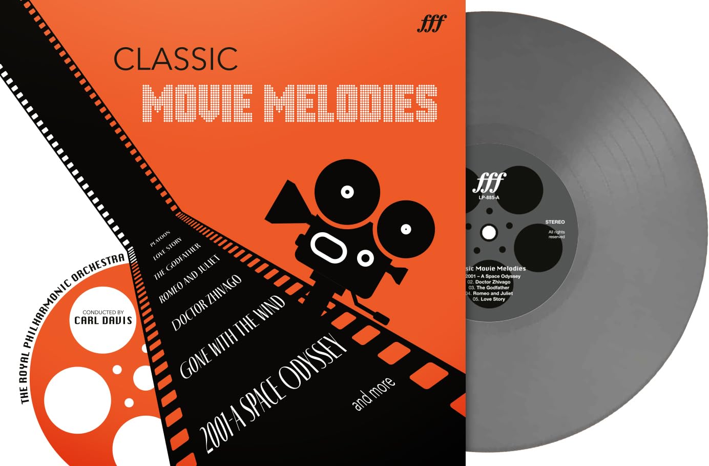 `Classic Movie Melodies (The Godfather, Gone With The Wind, Dr. Zhivago Etc.) (Grey Vinyl)`