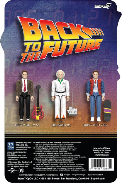 Super7 Retour vers Le Futur Reaction+ Wave 01 – Figurine