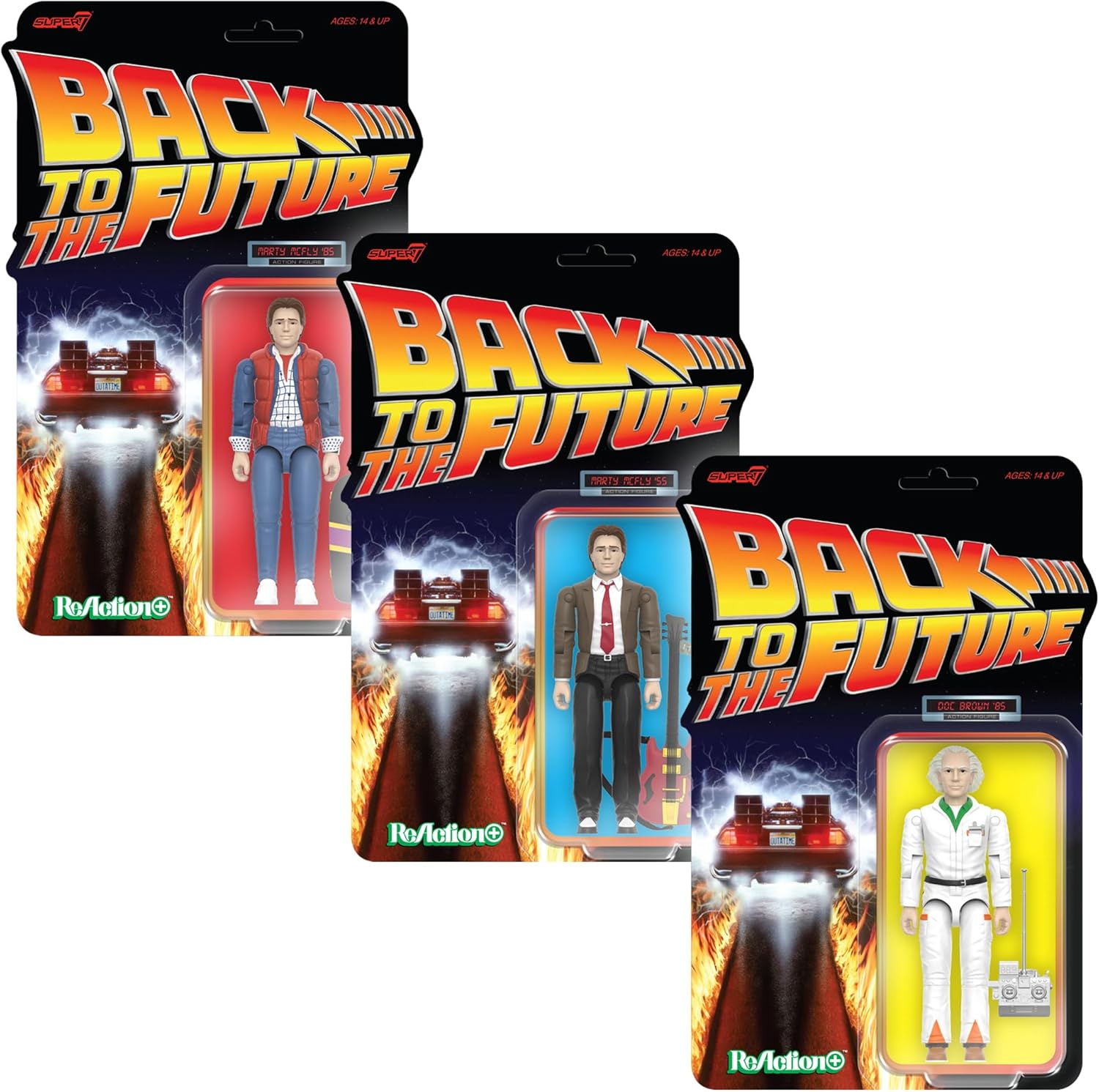 Super7 Retour vers Le Futur Reaction+ Wave 01 – Figurine
