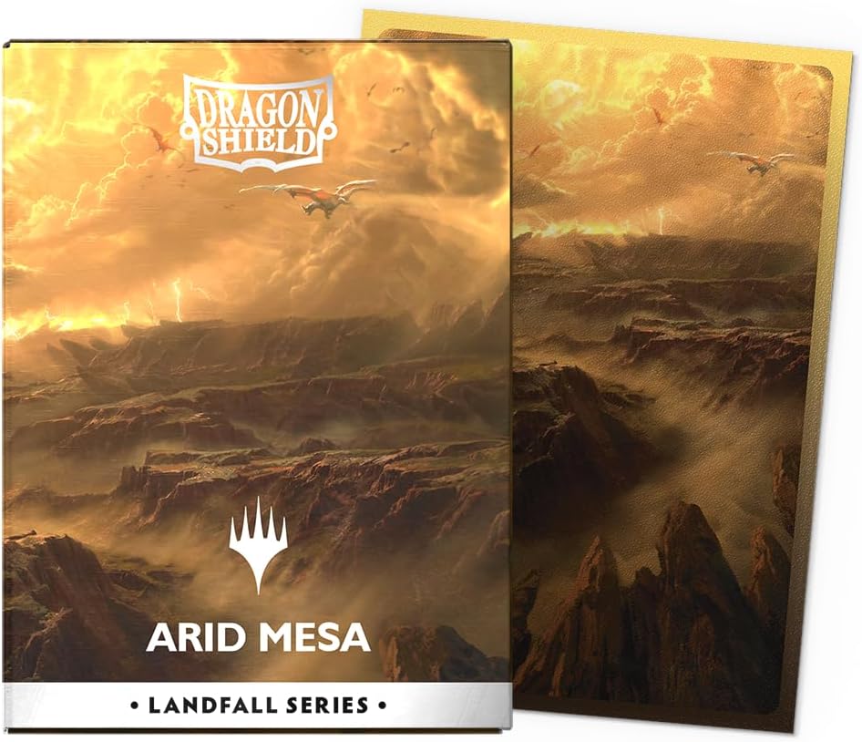 Dragon Shield | Matte Dual Art Sleeves | 100 CT - Smooth & Tough Premium TCG Sleeves | Compatible with Pokemon, Flesh & Blood, One Piece & Magic The Gathering |