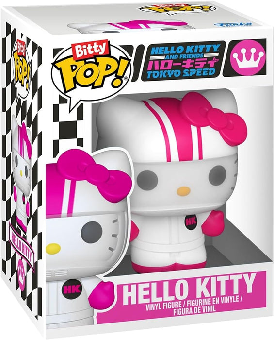 Funko Bitty POP! Ride: Sanrio - Racecar w/HK - Figura in vinile da collezione - Idea regalo - Prodotto ufficiale - Giocattoli per bambini e adulti - Modello di figura per collezionisti