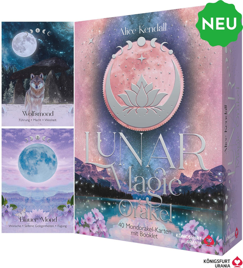 Lunar Magic Orakel - 40 Mondorakel-Karten - (German Import)