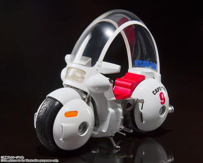 TAMASHII NATIONS - Dragon Ball - Bulmas Motorrad -Hoipoi Capsule No. 9-, Bandai Spirits S.H.Figuarts Actionfigur