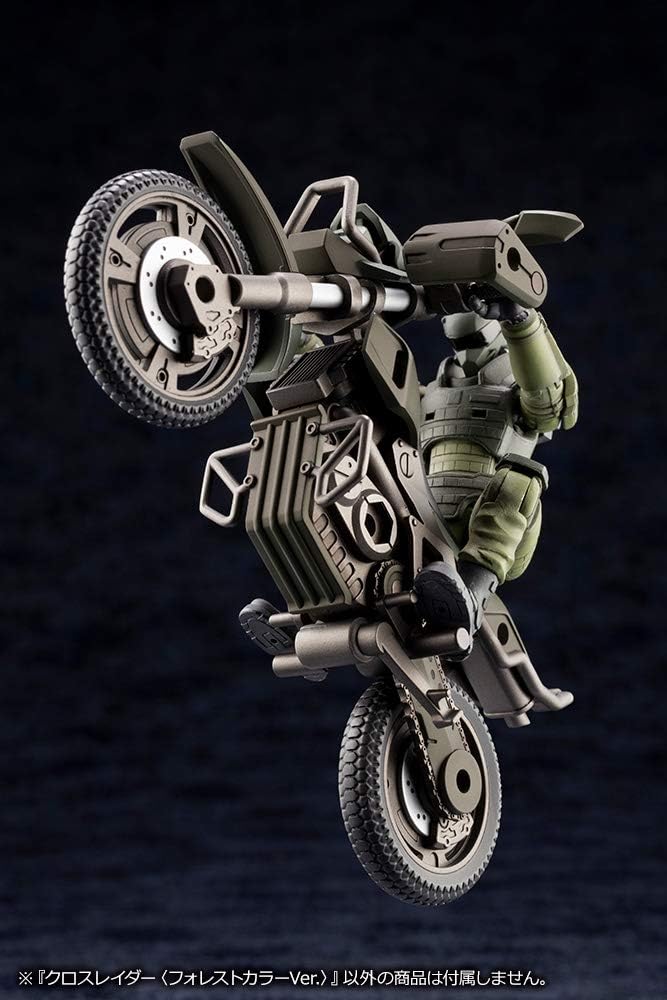 Kotobukiya Hexa Gear Alternative Cross Raider, Forest Color Version, Total Length: Approx. 3.9 inches (100 mm), 1/24 Scale Plastic Model