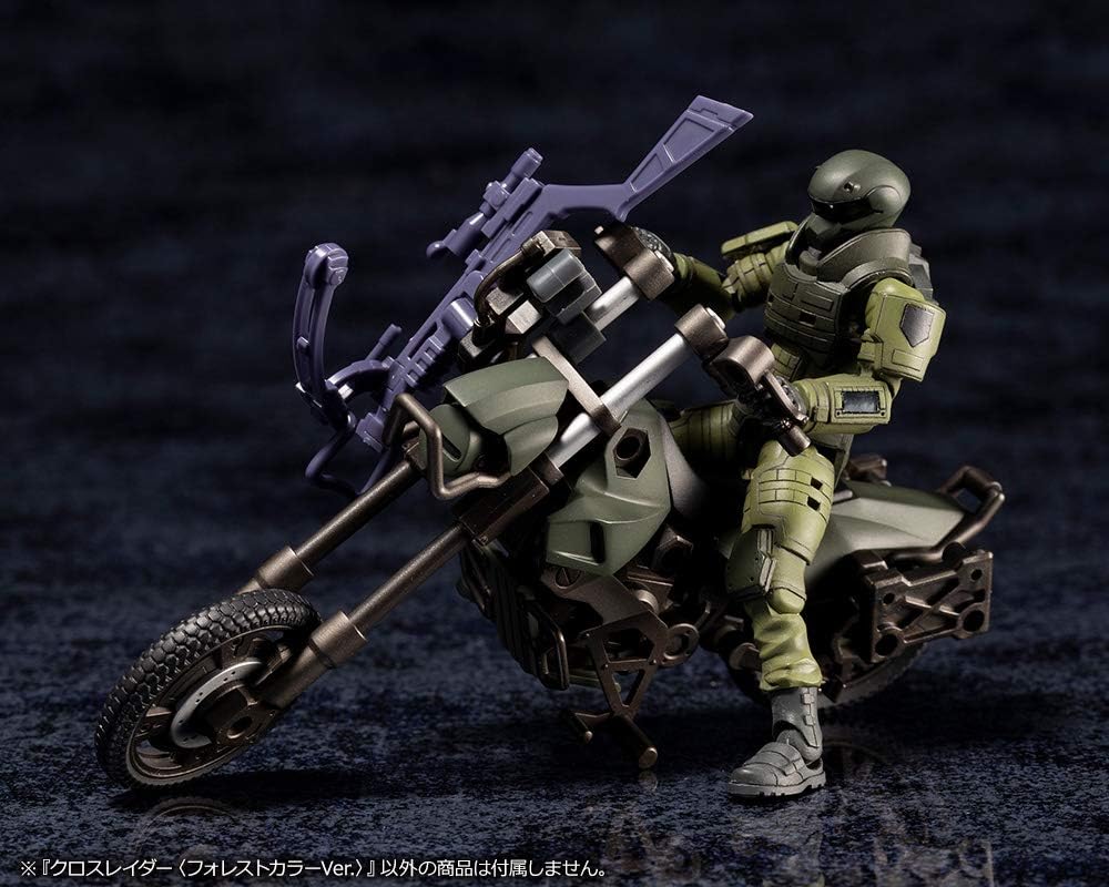Kotobukiya Hexa Gear Alternative Cross Raider, Forest Color Version, Total Length: Approx. 3.9 inches (100 mm), 1/24 Scale Plastic Model