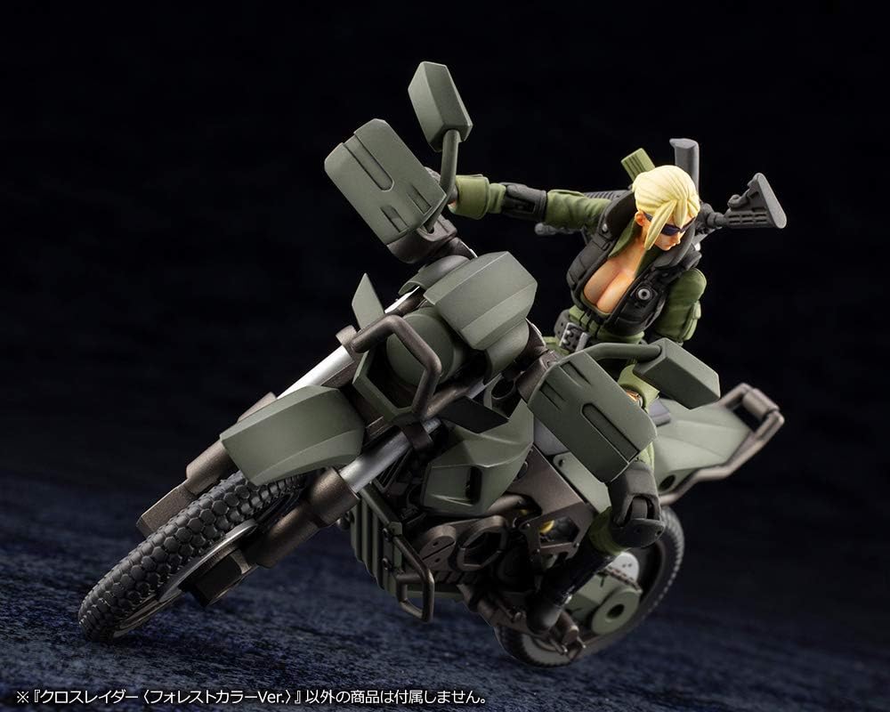 Kotobukiya Hexa Gear Alternative Cross Raider, Forest Color Version, Total Length: Approx. 3.9 inches (100 mm), 1/24 Scale Plastic Model