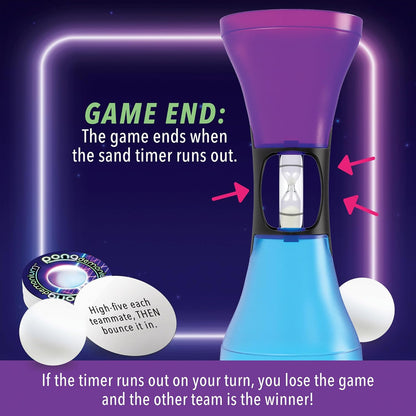 Mindware | Pongdemonium | Fast-Paced Bouncing Ball Party Game | Ages 8+ | 2-8 Players | 25 Minutes Playing Time