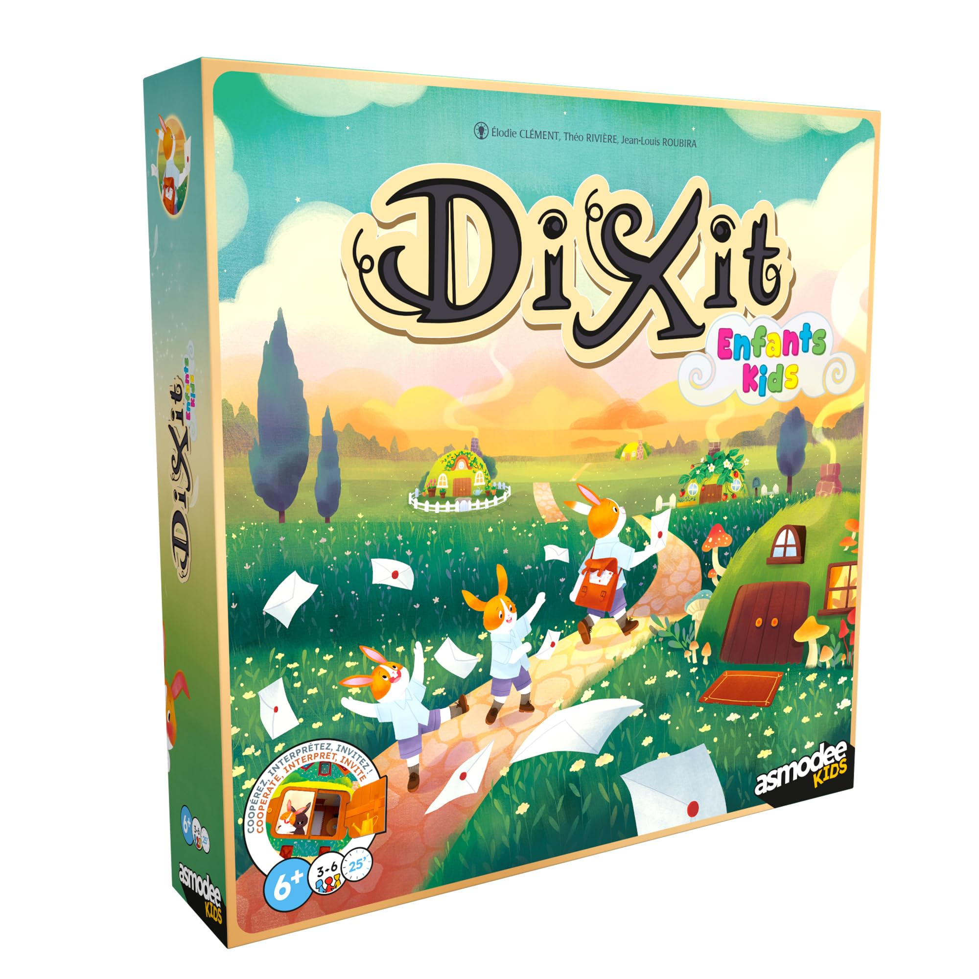 Asmodee | Dixit Kids | Children's Board Game | Ages 6+ | 3-6 Players | 25+ Minutes Playing Time