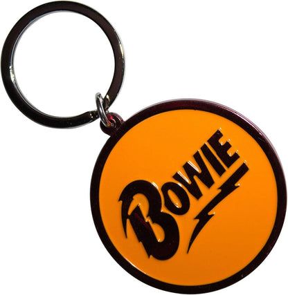 David Bowie Circle Logo Portachiavi Keychain