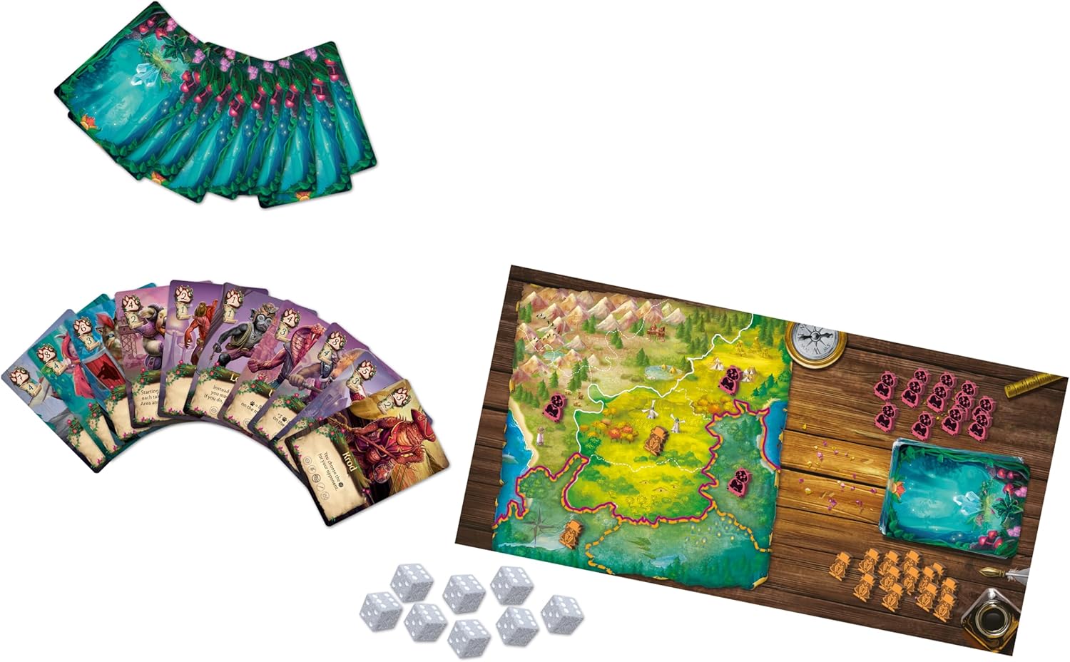 Dranda Games | Lost Lumina | Board Game | Ages 10+ | 2 Players | 15-25 Minutes Playing Time