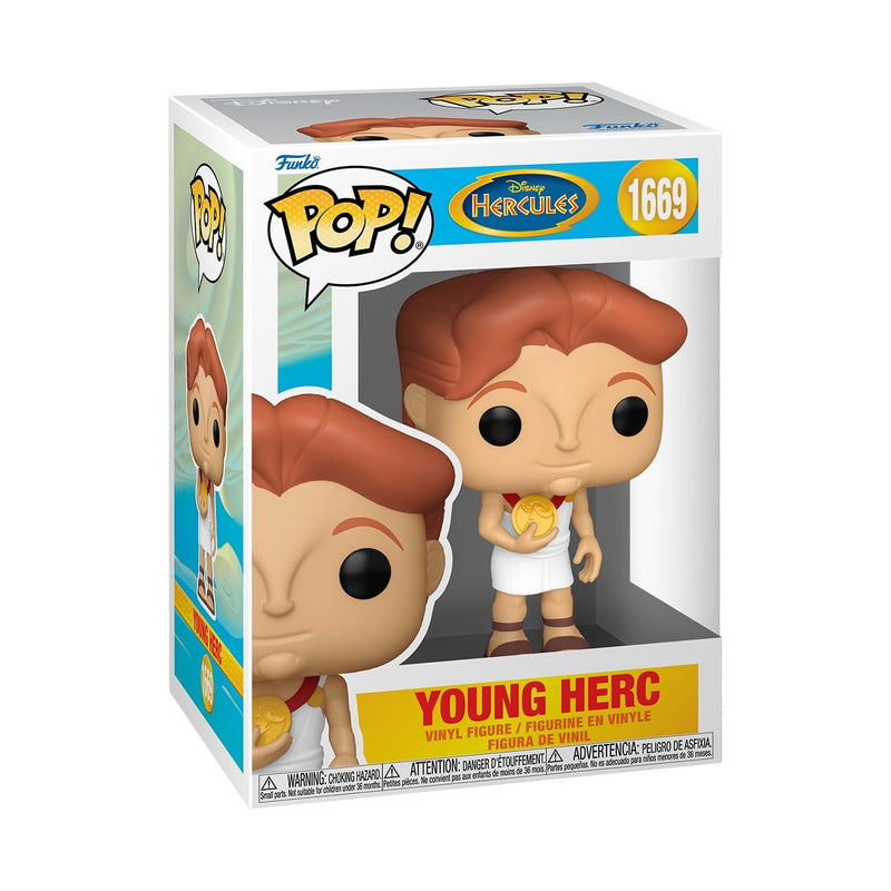 Funko Pop! Disney: Hercules – Young Hercules - Collectable Vinyl Figure - Gift Idea - Official Merchandise - Toys for Kids & Adults - Cartoon Fans - Model Figure for Collectors and Display