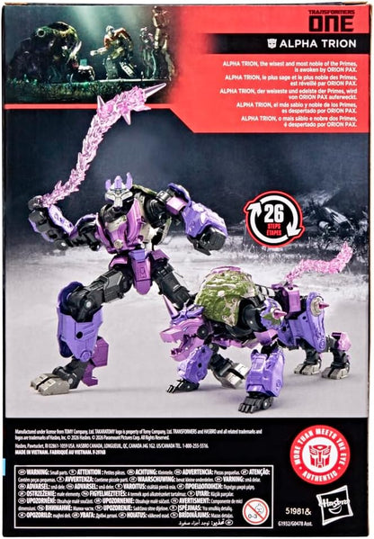 Transformers One Studio Series Voyager Class Alpha Trion Action Figure