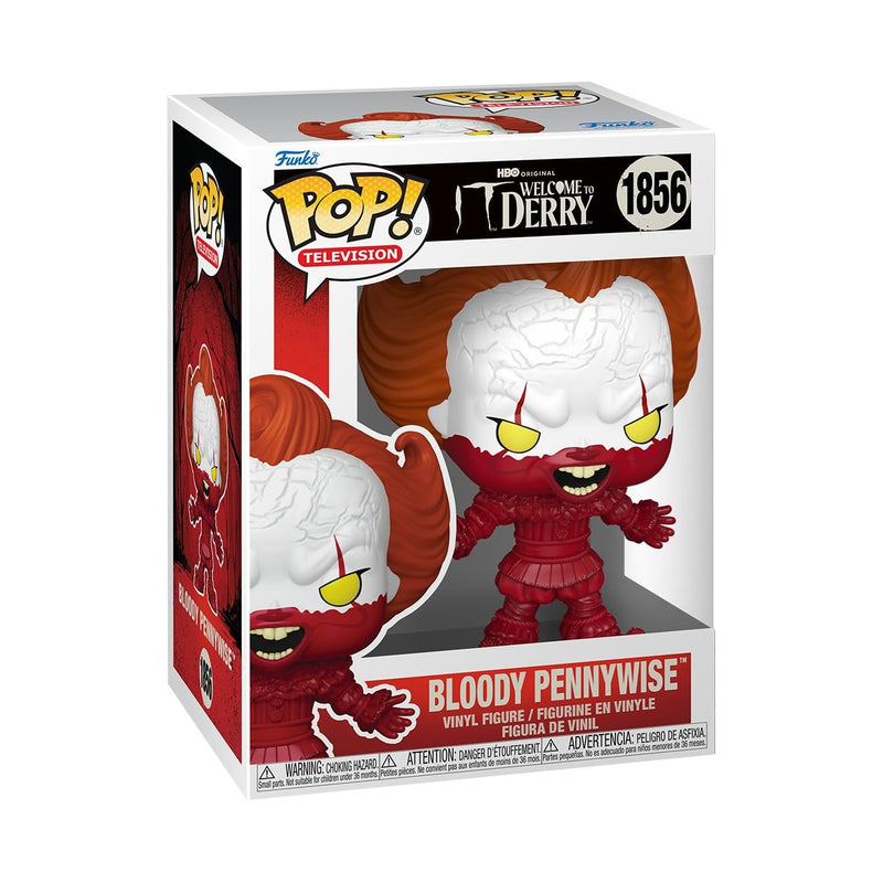 Funko POP! TV: Welcome to Derry - Bloody Pennywise - Collectable Vinyl Figure - Gift Idea - Official Merchandise - Toys For Kids & Adults - Model Figure for Collectors and Display