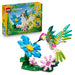 LEGO Creator 3in1 Wild Animals: Colourful Hummingbird - Bird Toy Transforms into a Butterfly or Fish Figure - DIY Room Decor Idea - Creative Gift for 8+ Year Old Girls & Boys - 31384