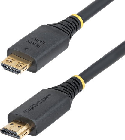 StarTech.com 5m (16ft) High Speed HDMI Cable with Gripping Connectors, 4K 60Hz/1440p 144Hz, 18Gbps, UHD HDMI Cord, TPE Jacket