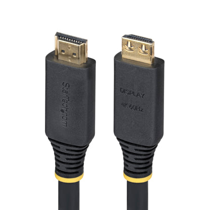 StarTech.com 10m (33ft) Active High Speed HDMI Cable with Gripping Connectors, 4K 60Hz/1440p 144Hz, 18Gbps, UHD HDMI Cord, TPE Jacket